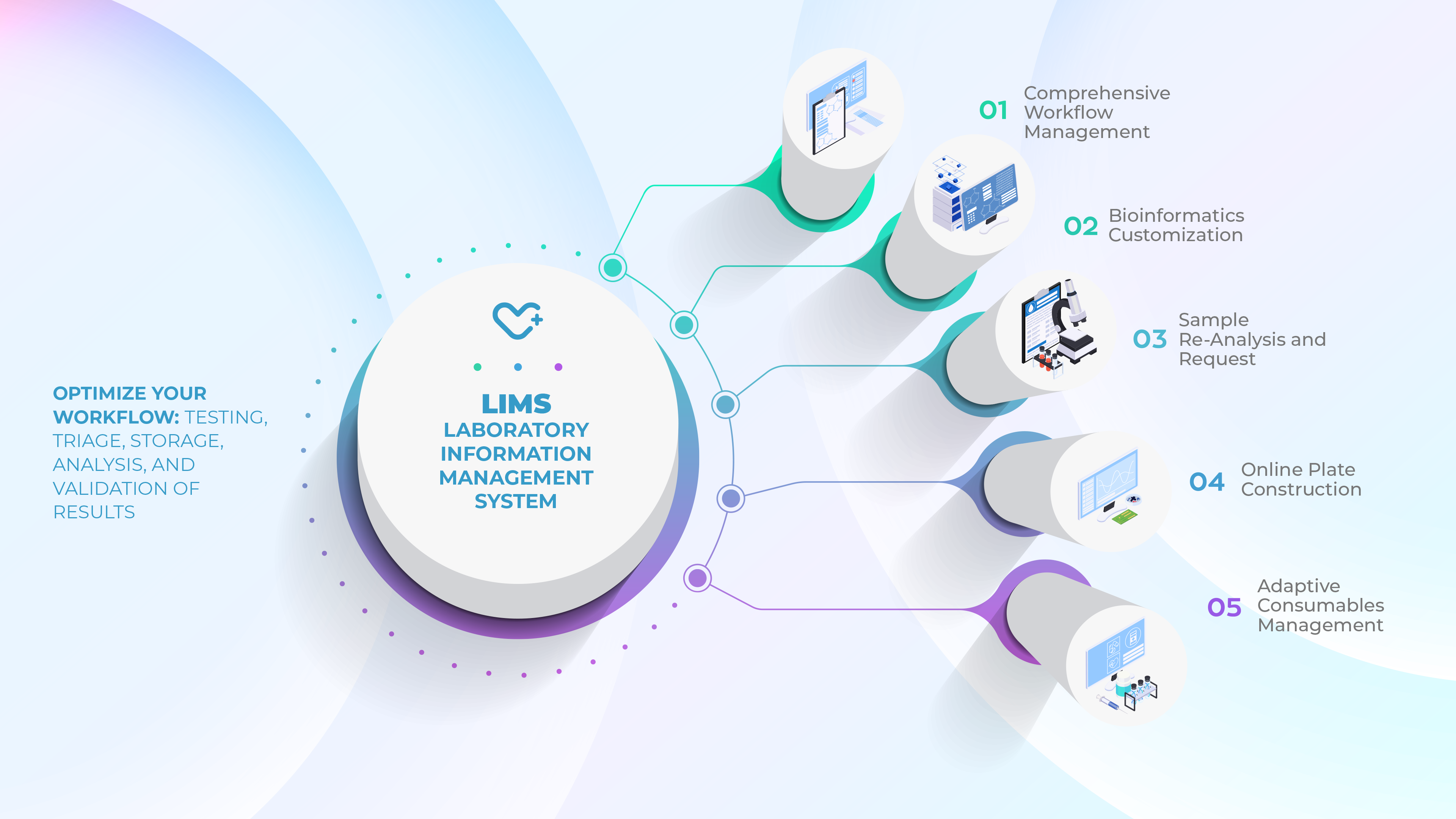 Every Stage of Laboratory Activity Managed by the System